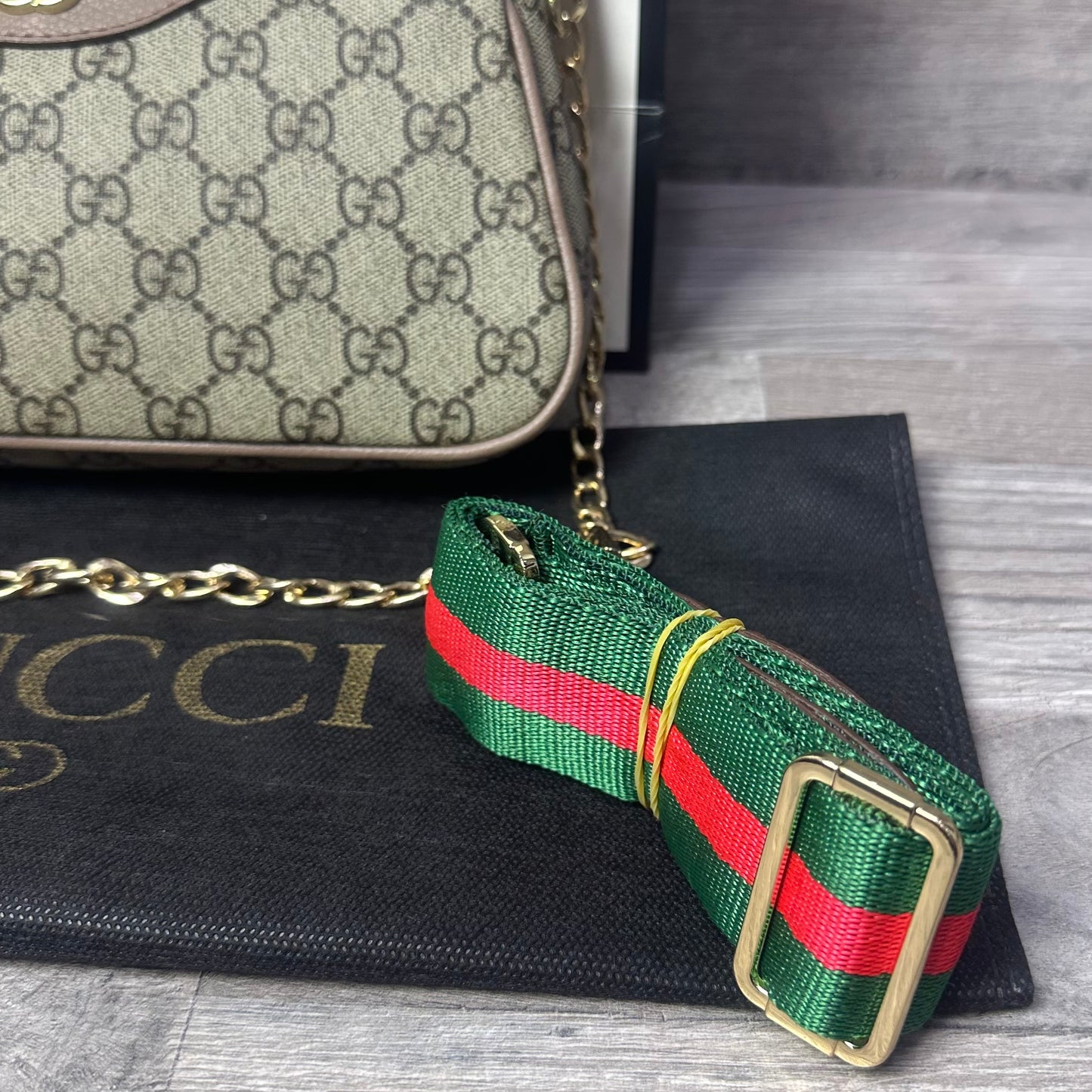 Gucci Ophidia Shoulder Beige bags B2