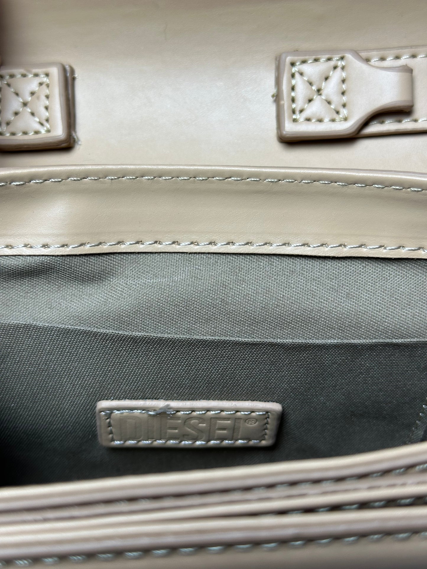 Diesel 1DR Shoulder Beige 1 Bags 2025