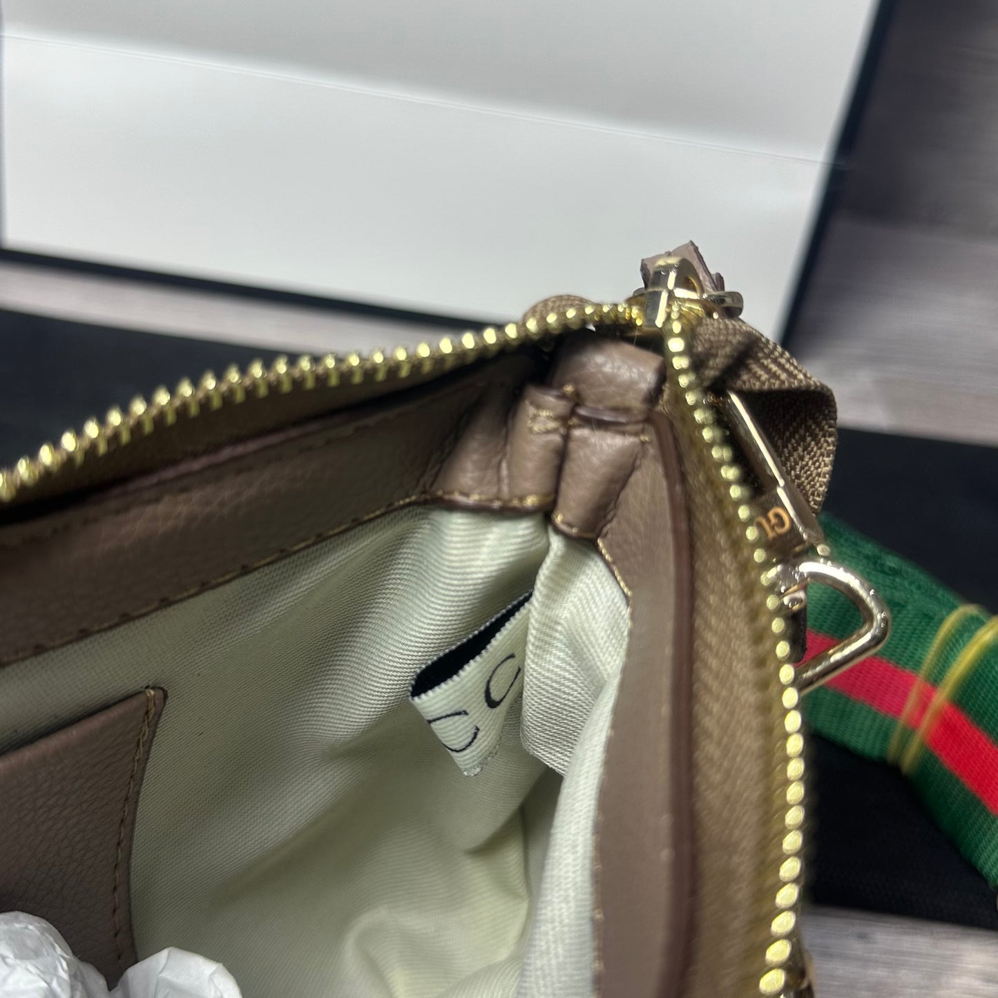Gucci Ophidia Shoulder Beige bags B2