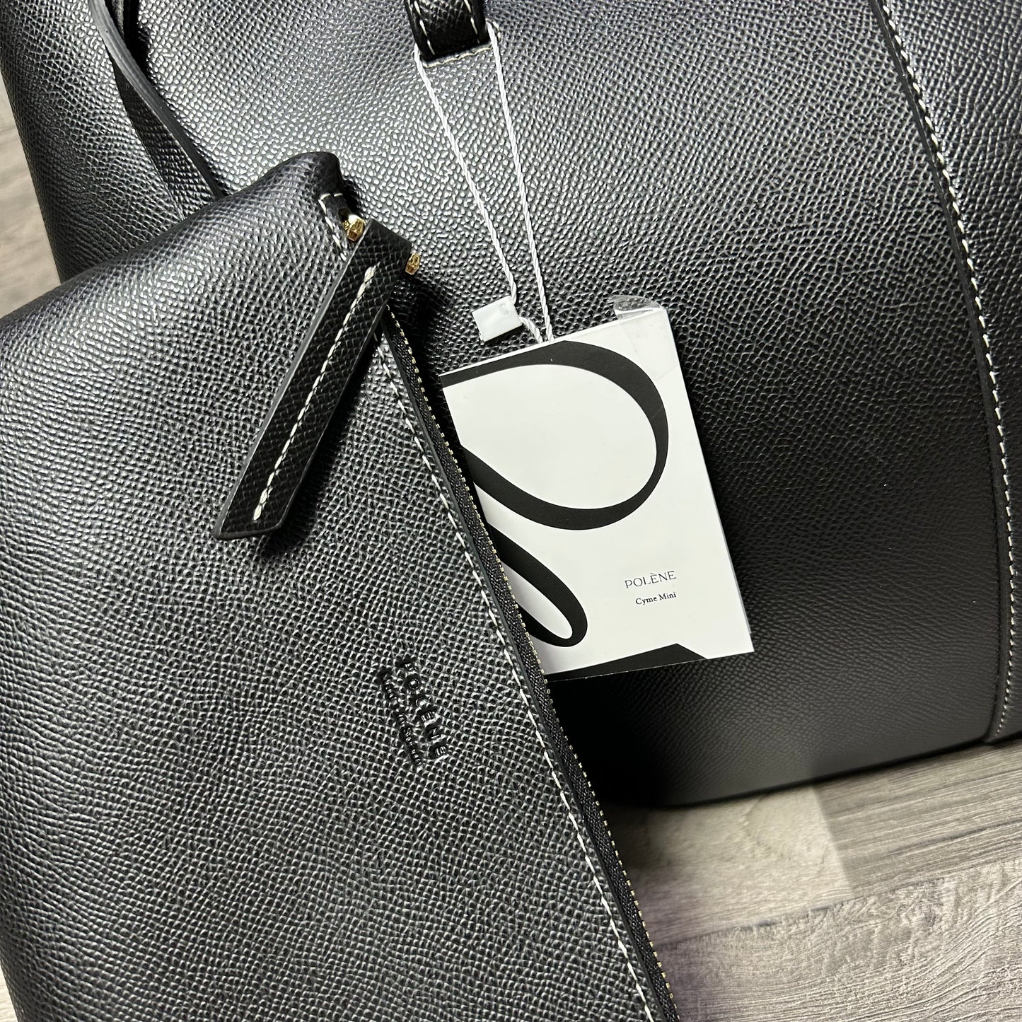Polene Cyme Classic Black bags 1