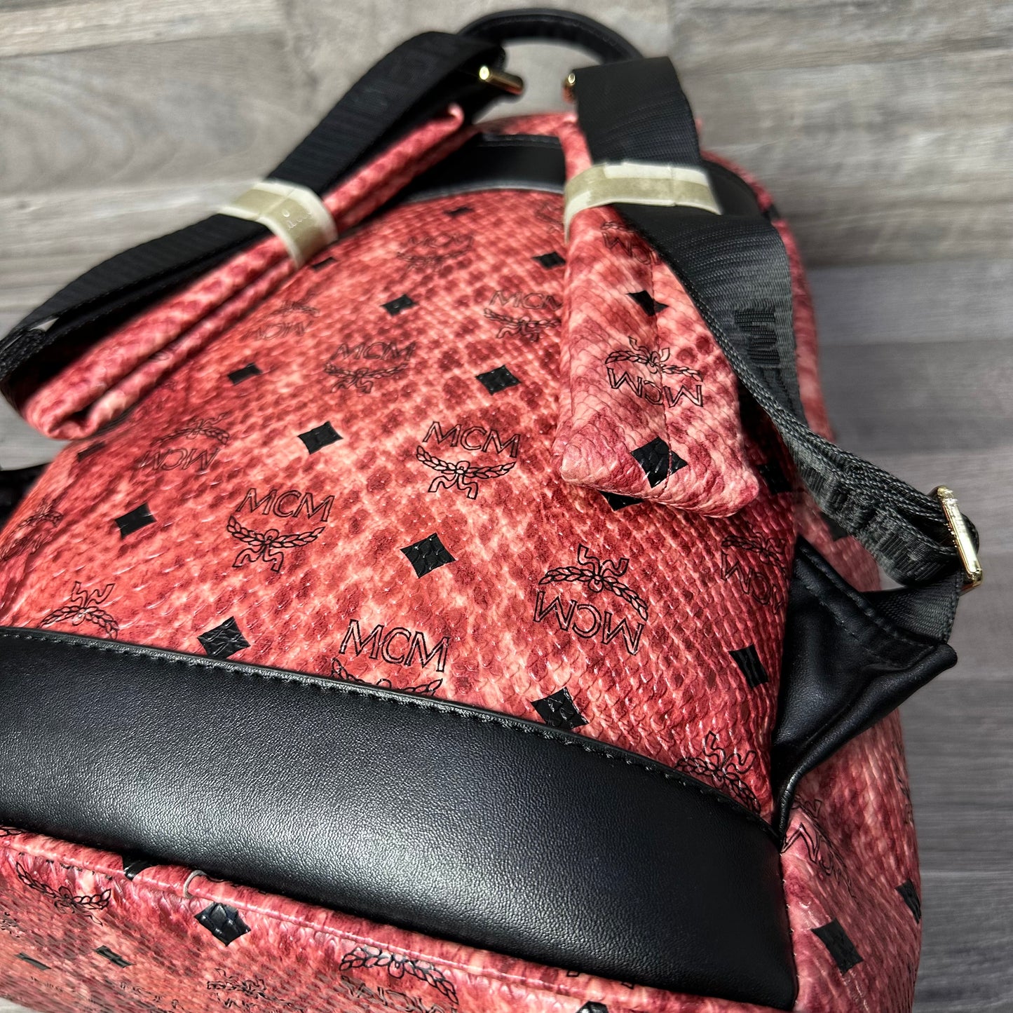 MCM Backpack Leather Classic Size Bags