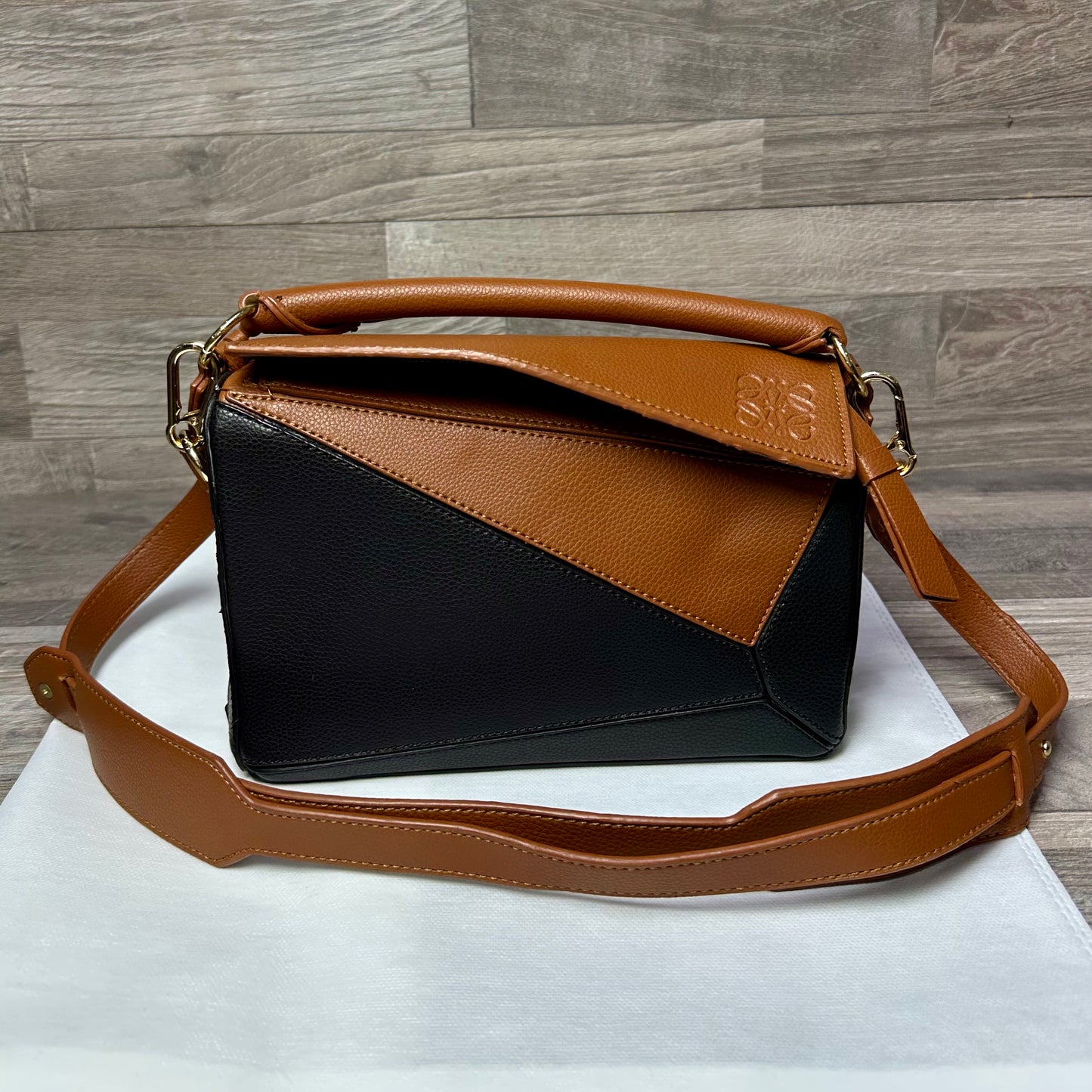 Loewe Handbag Black - Brown bags