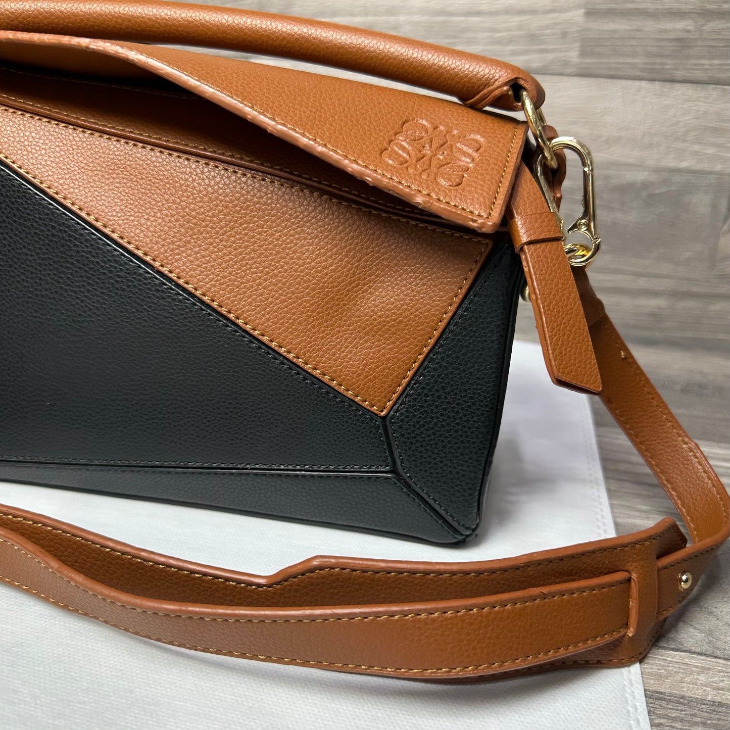 Loewe Handbag Black - Brown bags