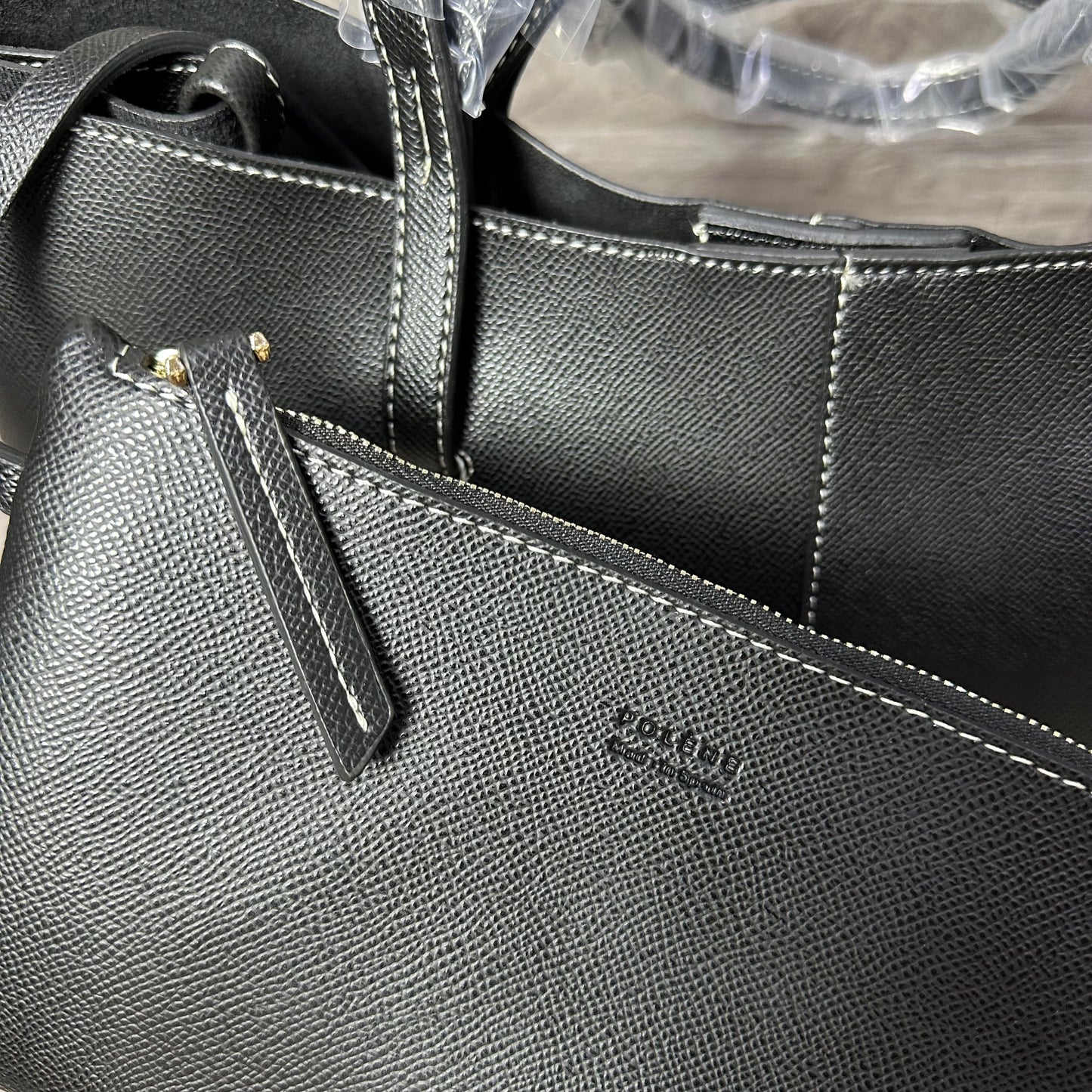 Polene Cyme Classic Black bags 1